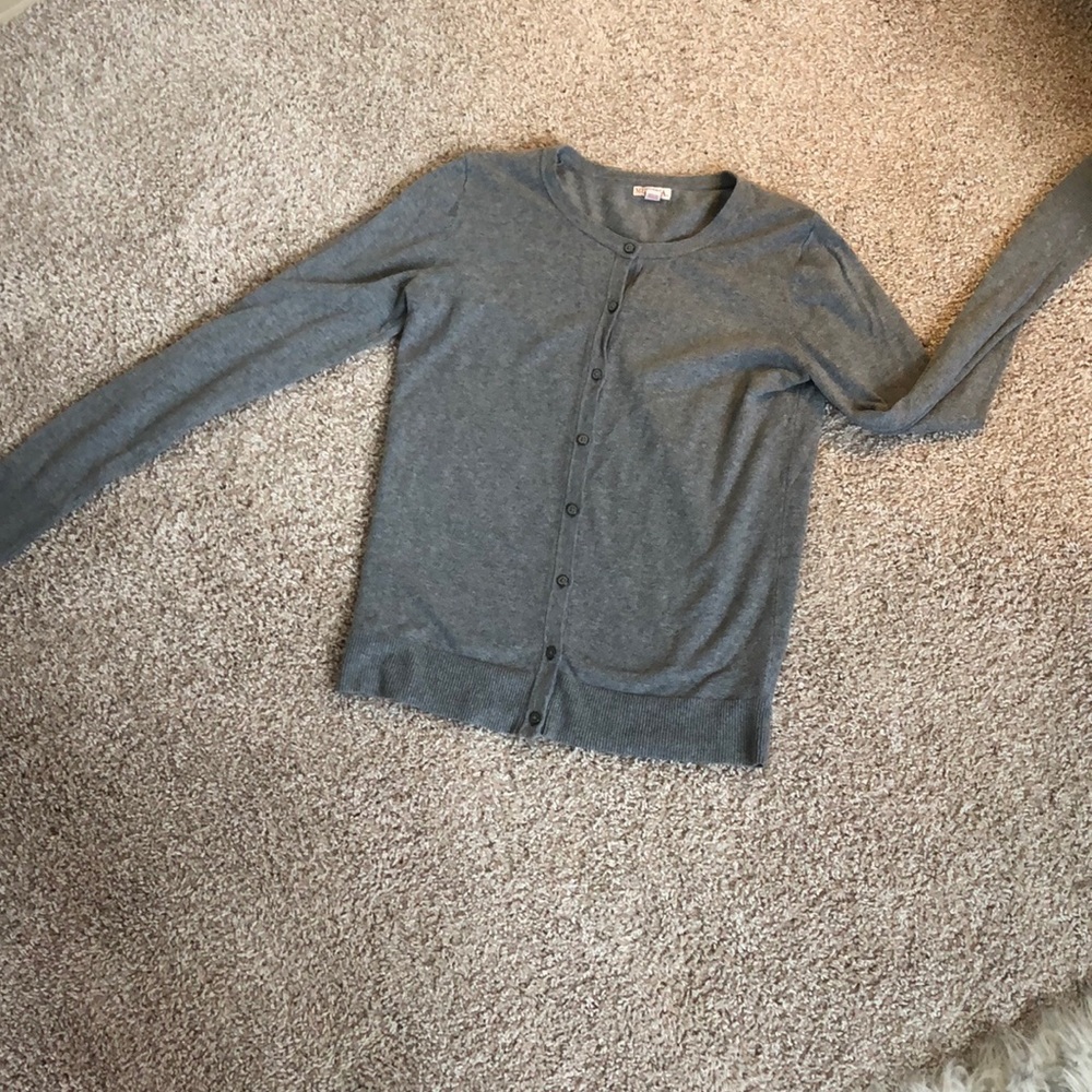 Gray Merona cardigan